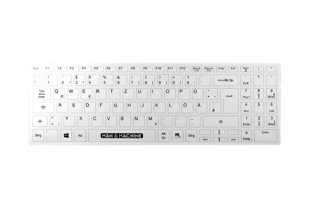 Man & Machine It's Cool Flat Keyboard  (DE)
