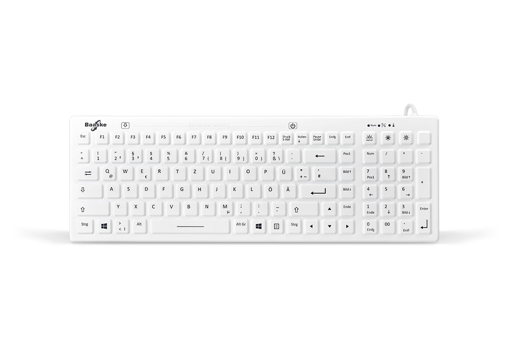 Baaske BL01 Medical Silicone Keyboard (DE)