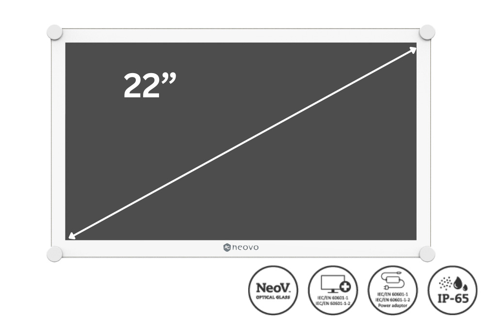 AG Neovo DR-2022 22" Dental Monitor