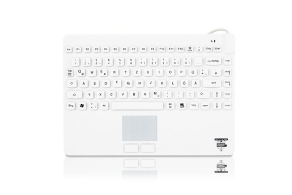 Man & Machine SlimCool+ LP USB Silicone Keyboard (DE)
